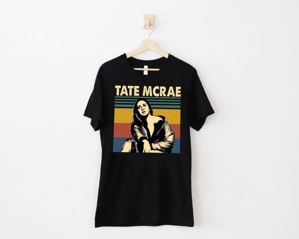 Tate Mcrae Retro T-Shirt Tate Mcrae Shirt